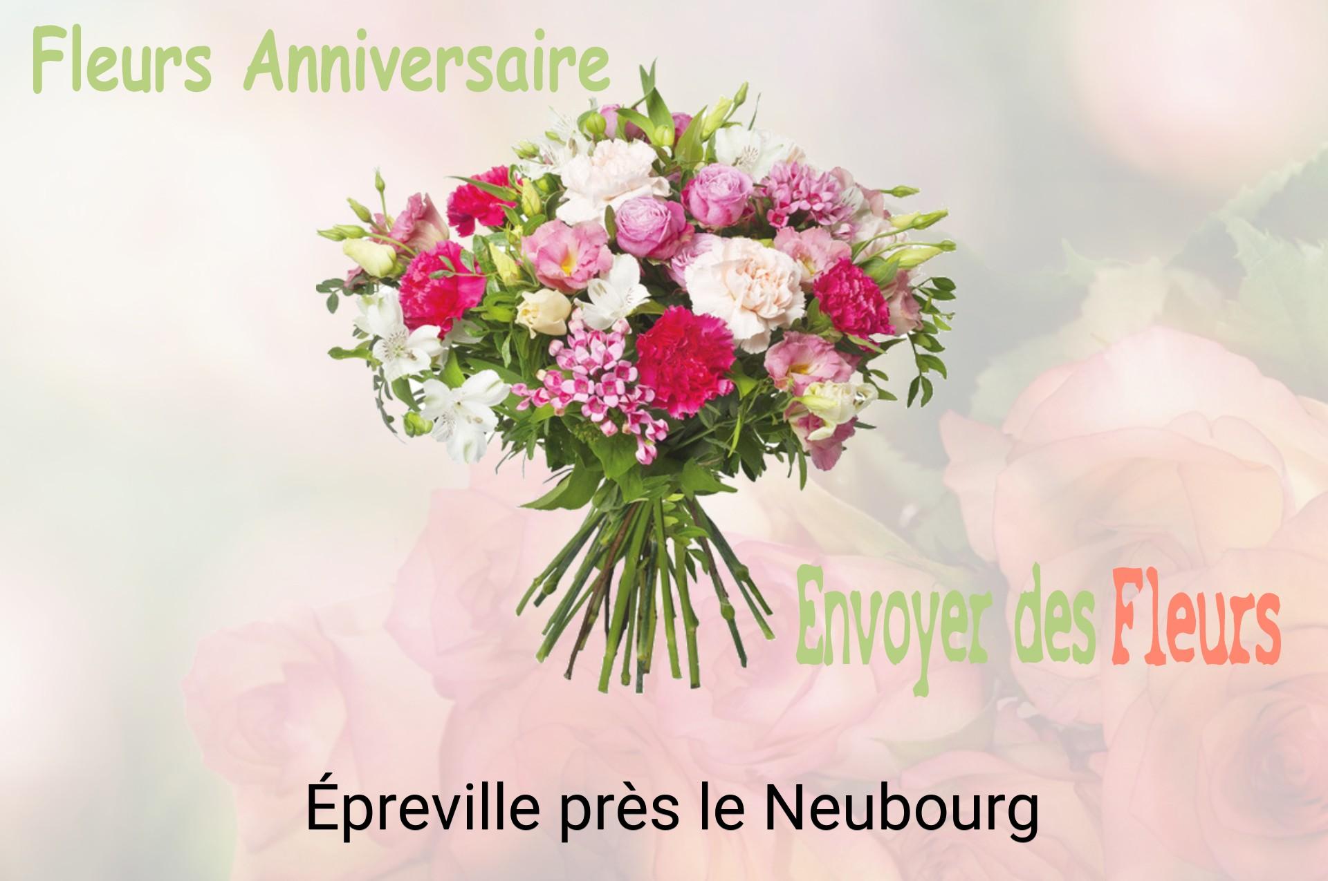 Bouquet de fleurs d’anniversaire livré à Épreville-près-le-Neubourg